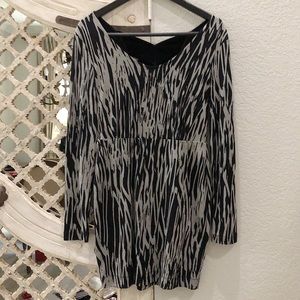 BCBG zebra dress